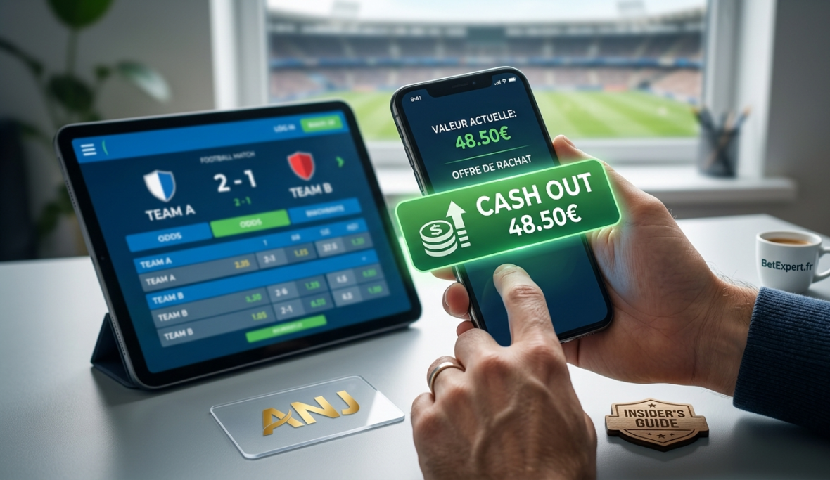 Comprendre le cash out dans les paris sportifs