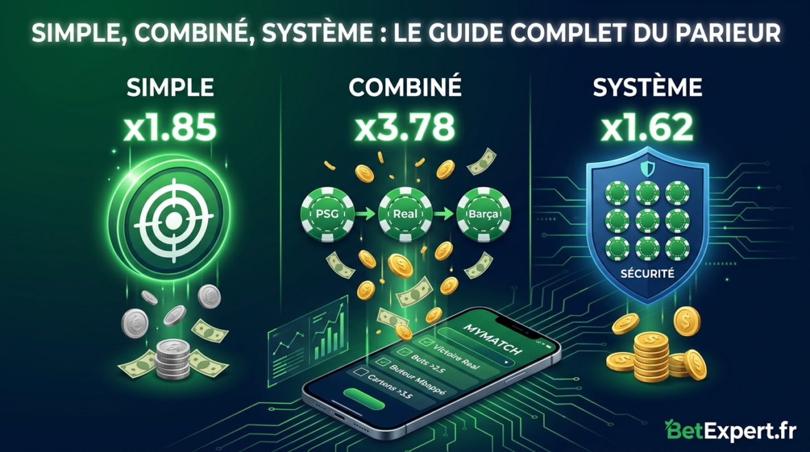Les types de paris sportifs