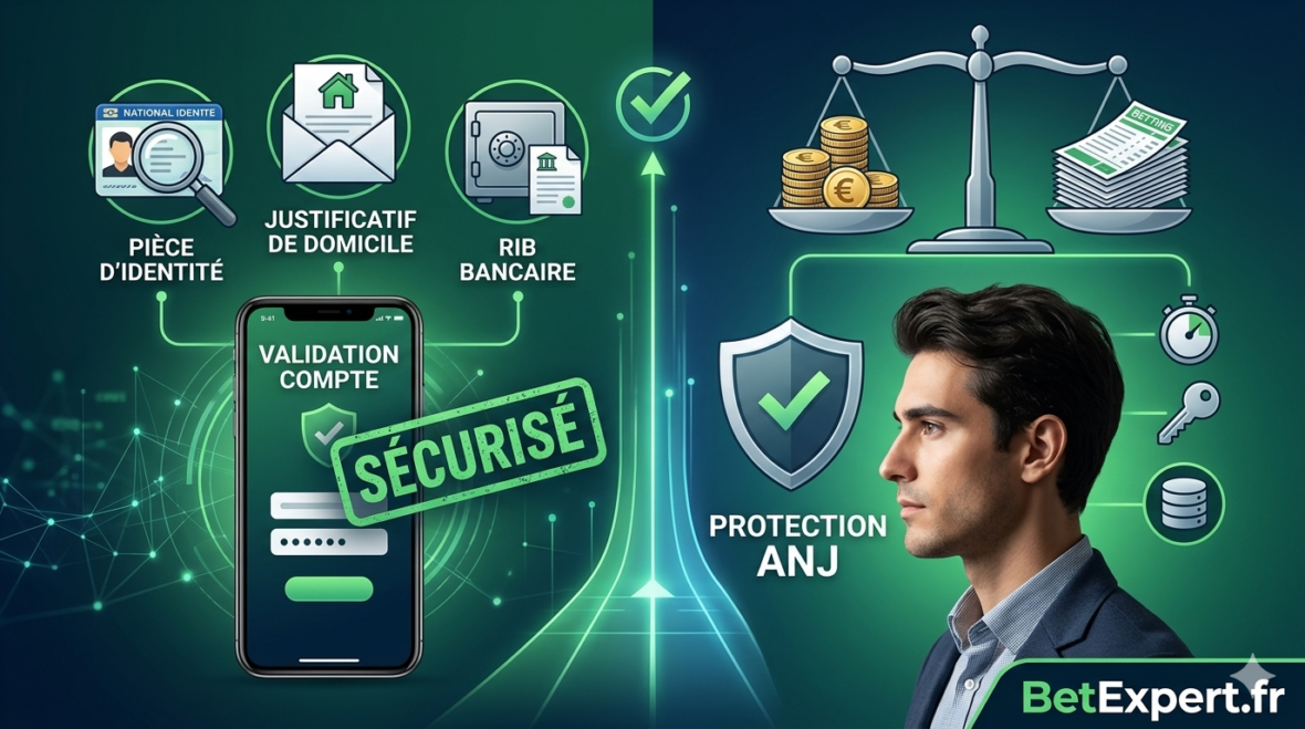 Valider son compte bookmaker